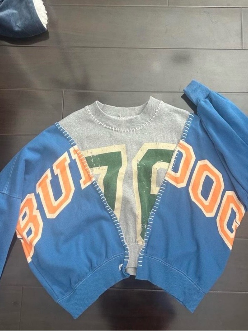 Urban Outfitters BDG Martina Splice Crewneck Sweatshirt